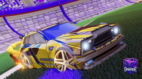 A Rocket League car design from Graaflandje
