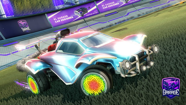 A Rocket League car design from AnonymousGod