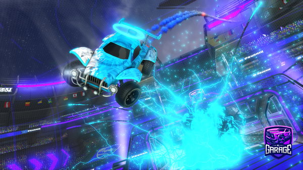 A Rocket League car design from WantedTWoctane