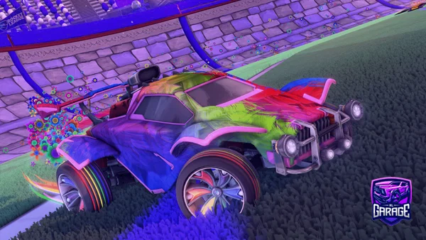 A Rocket League car design from DJB754