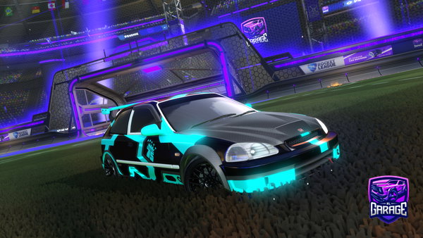 A Rocket League car design from Soccerage10