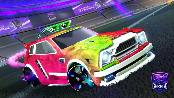 A Rocket League car design from Nugget2359