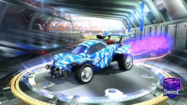 A Rocket League car design from Lyrical16