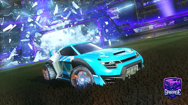 A Rocket League car design from Wolf083296
