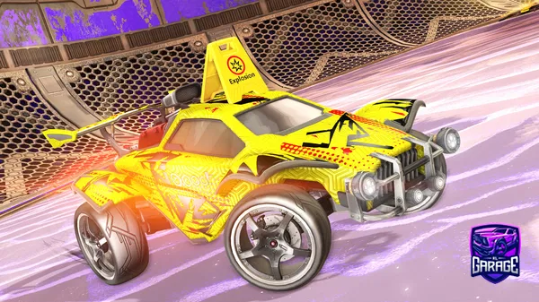 A Rocket League car design from Lexa_S78