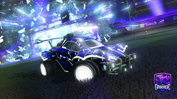 A Rocket League car design from 2200xxxx