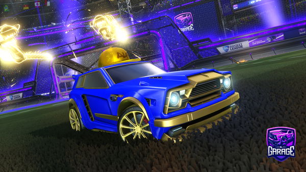 A Rocket League car design from Salgueiral11