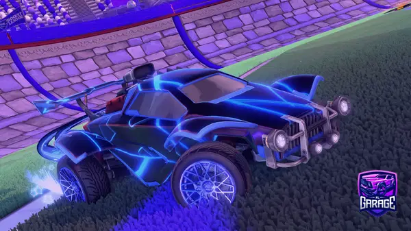 A Rocket League car design from floopdafinn