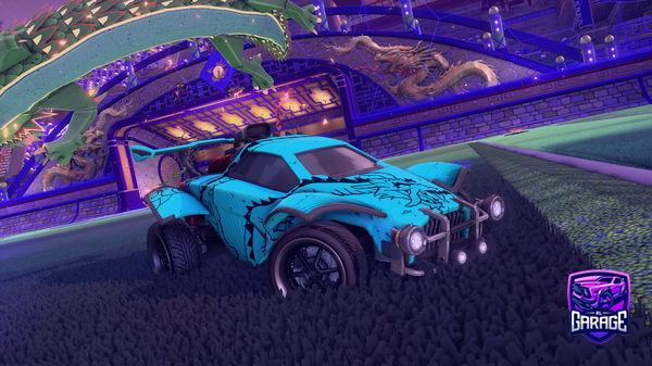 A Rocket League car design from ENERGIRUBEN