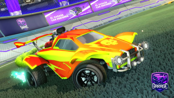 A Rocket League car design from HoesNeverReply