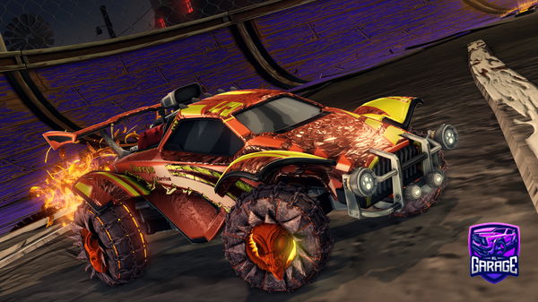 A Rocket League car design from Polar-Ray