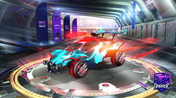 A Rocket League car design from CatCrack420