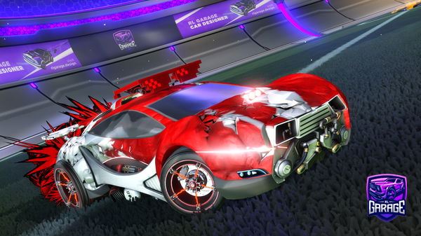 A Rocket League car design from Kiptyn