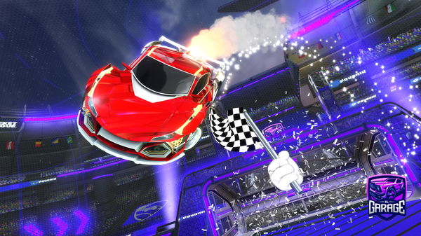 A Rocket League car design from Aston_martinDB5