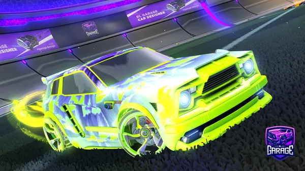 A Rocket League car design from Bltyers