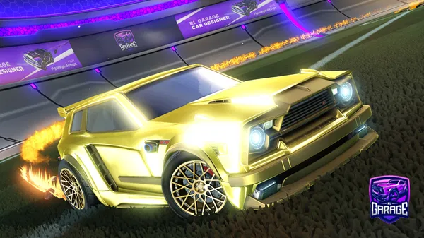 A Rocket League car design from NoodlezOG