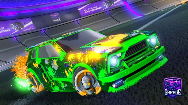 A Rocket League car design from Jpants1272