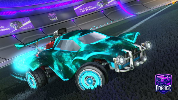 A Rocket League car design from XxDudov123xX