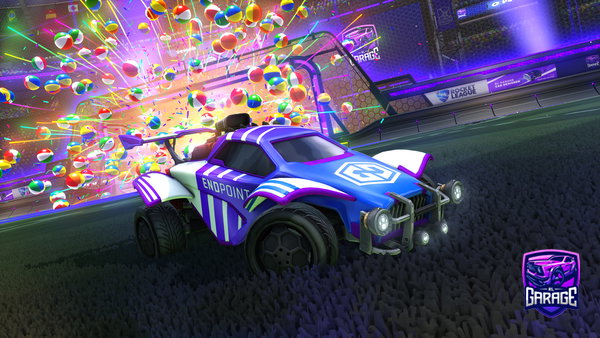 A Rocket League car design from ItsBooh