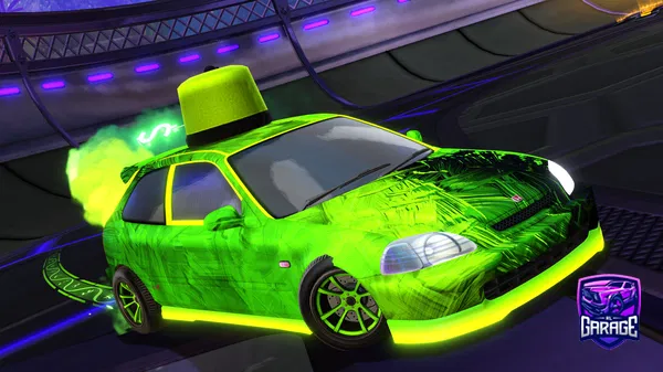 A Rocket League car design from Reynttt