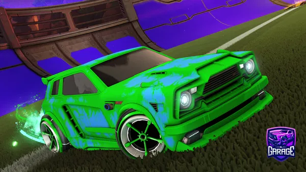 A Rocket League car design from Forgotchair