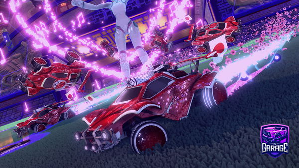 A Rocket League car design from noeyezone