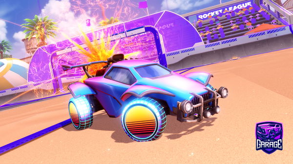 A Rocket League car design from mustingman2