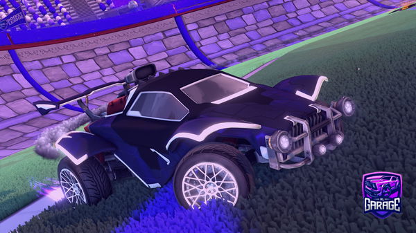 A Rocket League car design from Waydd