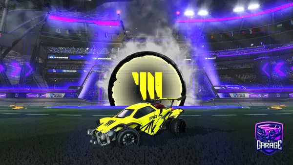A Rocket League car design from IAmVezix