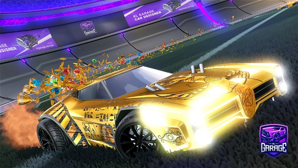 A Rocket League car design from Mysterion108
