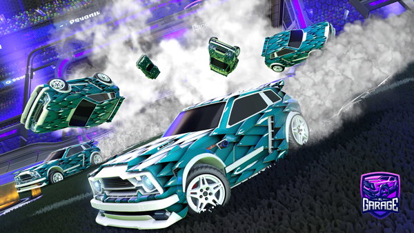 A Rocket League car design from flofgi