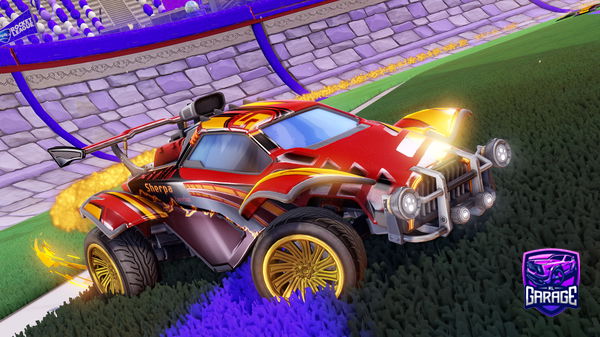 A Rocket League car design from Freezee4ever