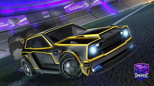 A Rocket League car design from sonshoyo7171