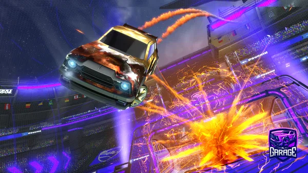 A Rocket League car design from CaioxBZ