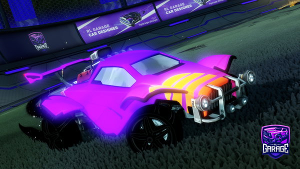 A Rocket League car design from evilstever
