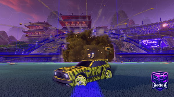 A Rocket League car design from Wobie1989