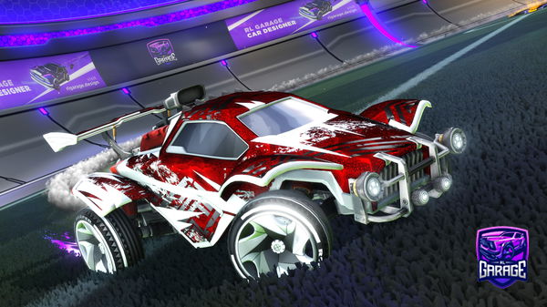 A Rocket League car design from Griffow