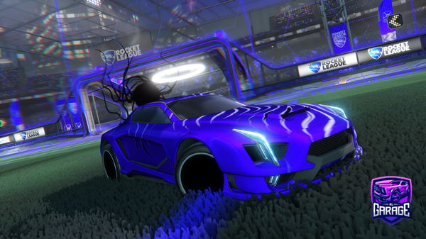 A Rocket League car design from Tuzy-