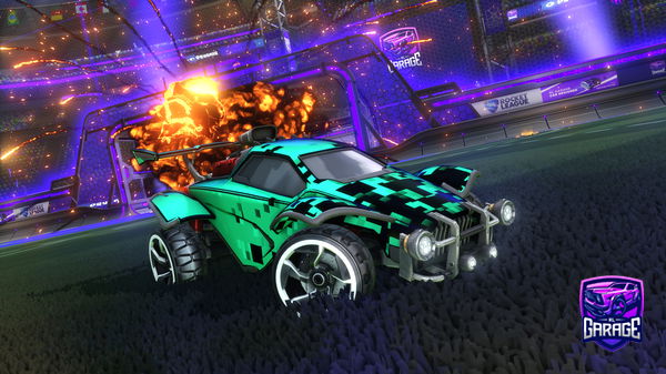 A Rocket League car design from Wotblaise