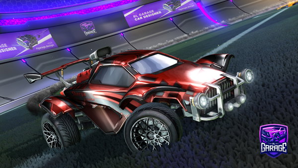 A Rocket League car design from Overty_Hylouu