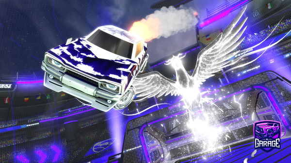 A Rocket League car design from X3VL4R