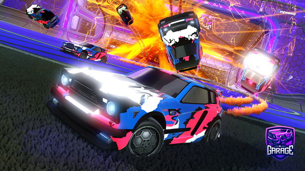 A Rocket League car design from A-JHDZ