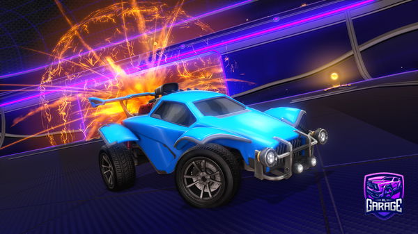 A Rocket League car design from Freshfox