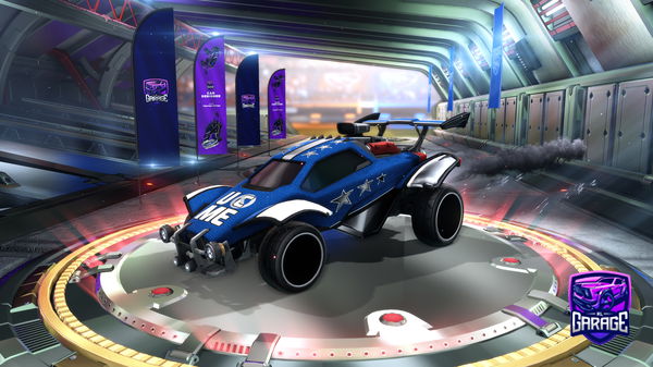 A Rocket League car design from usedzombas