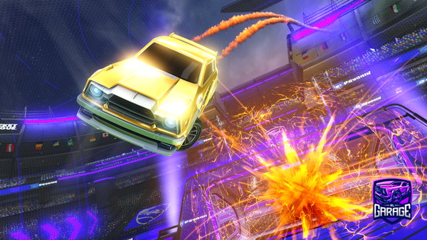 A Rocket League car design from Noah_e123