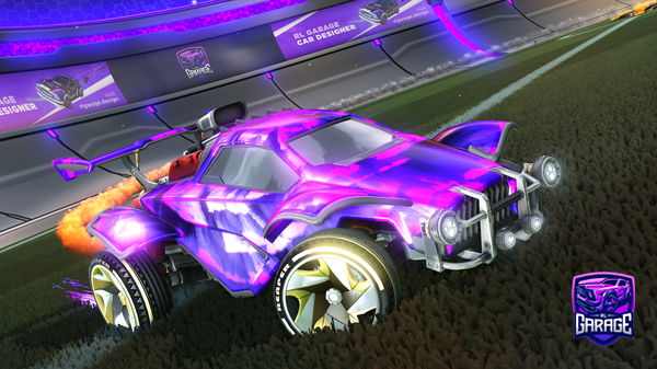 A Rocket League car design from tropix31