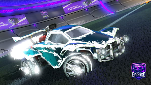 A Rocket League car design from HRY_1015