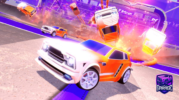 A Rocket League car design from remmington