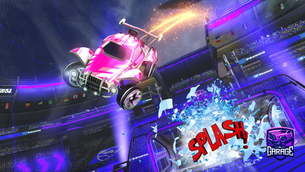 A Rocket League car design from Purplecheese575