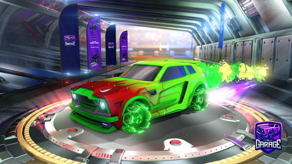 A Rocket League car design from meontophildake